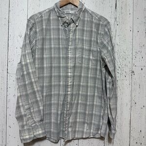 Sonoma Gray Checkered Men's Shirt